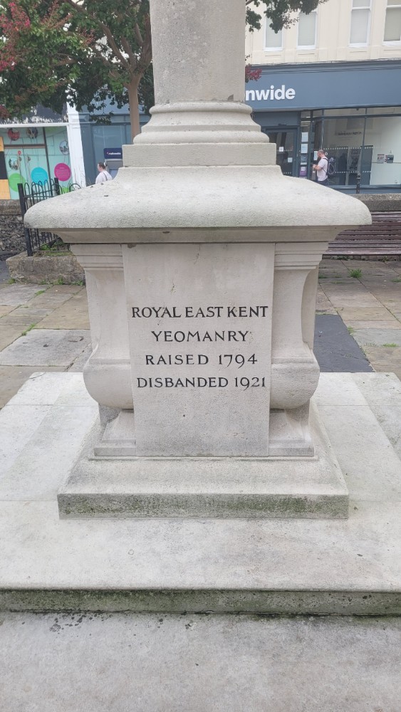 Oorlogsmonument Royal East Kent Yeomanry #4