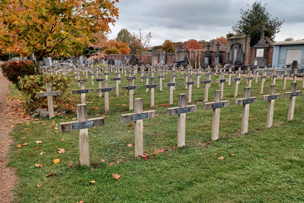 Franse Oorlogsgraven Aix-Noulette 