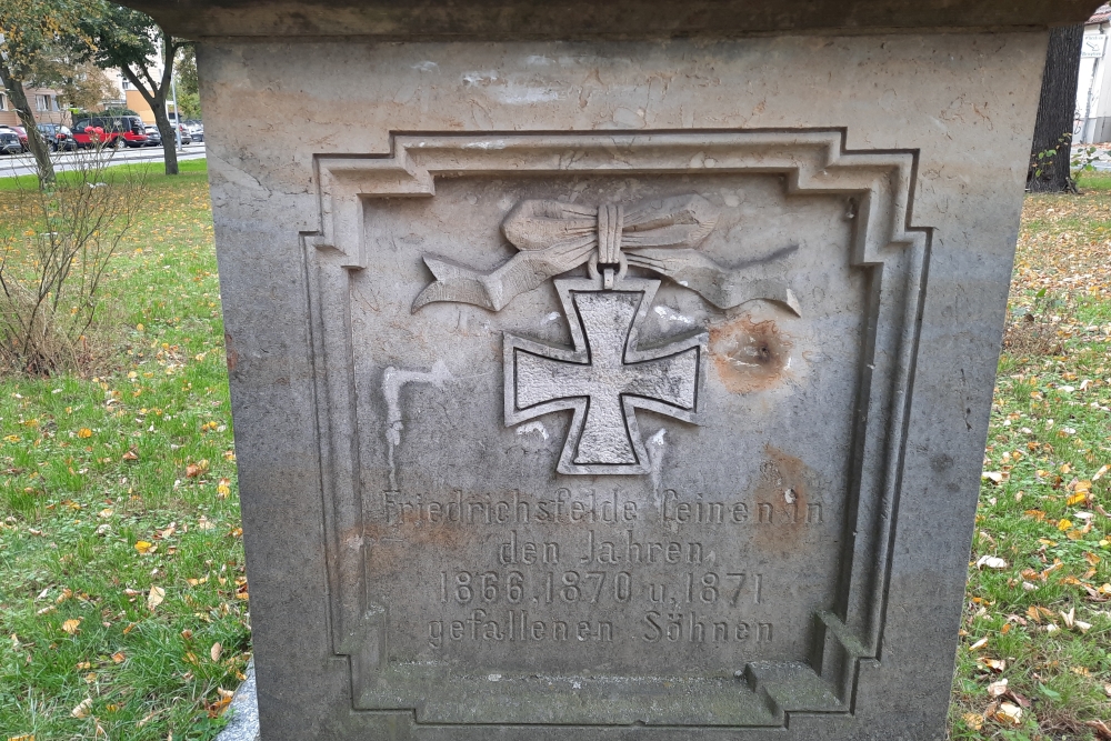 Monument Oorlogen van 1866 en 1870-1871 Friedrichsfelde #3