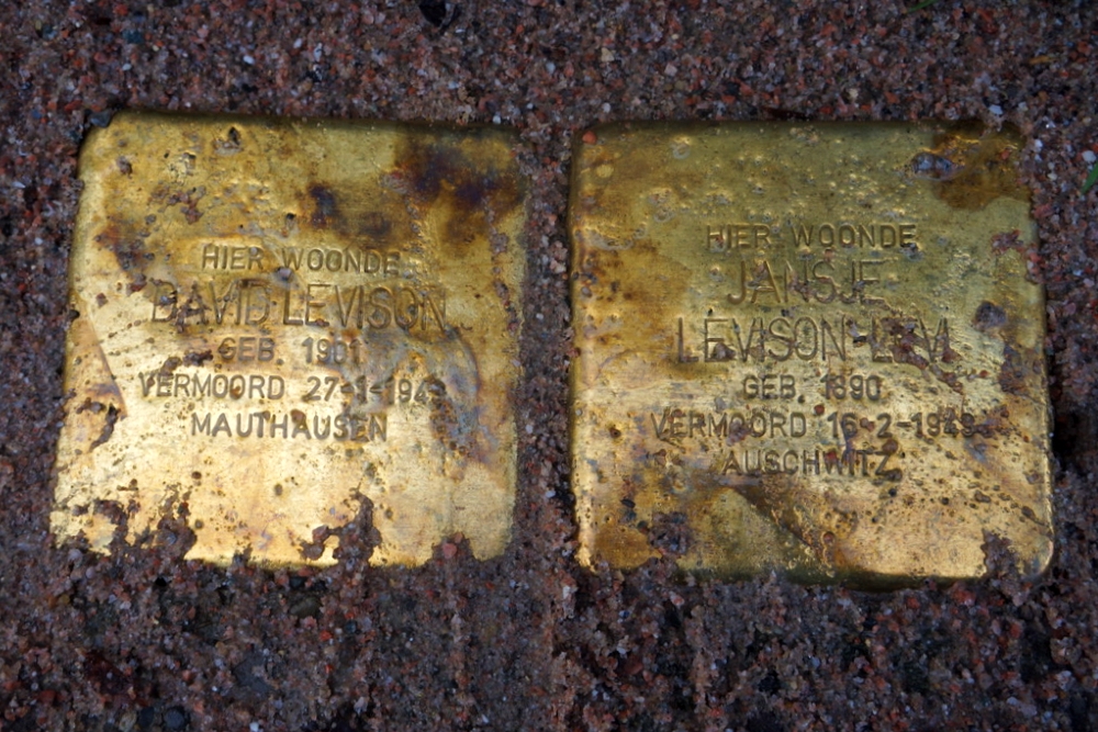 Stumbling Stones Rozengracht 18 