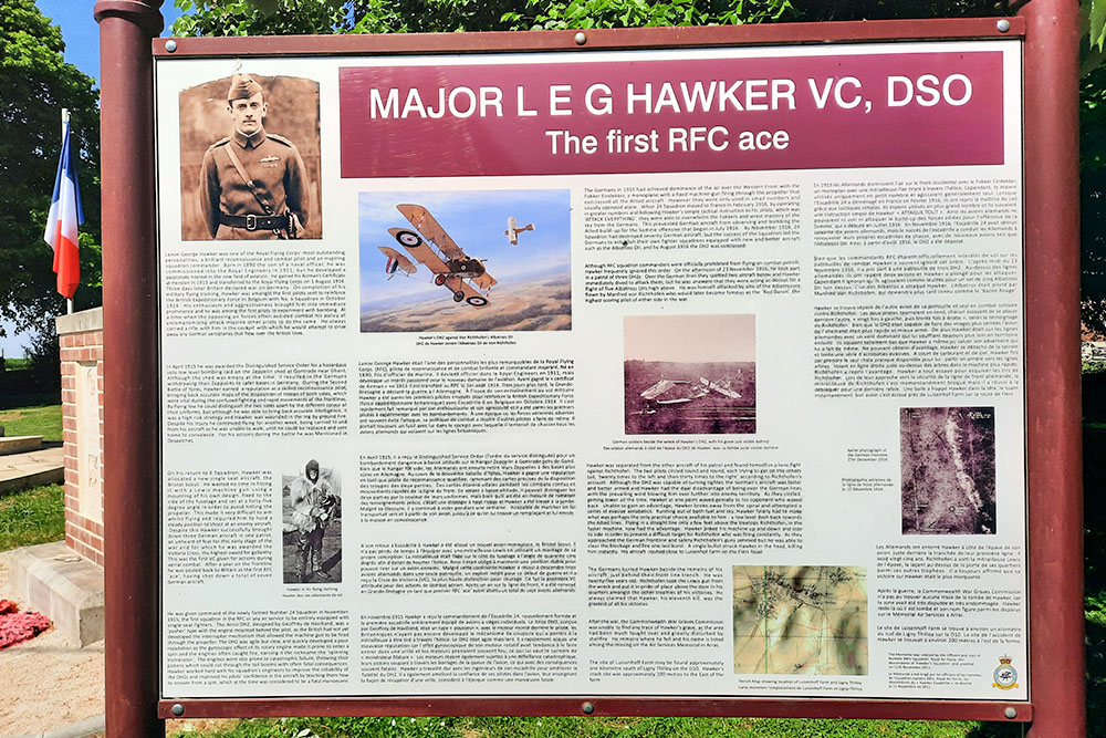 Memorial Major Lanoe George Hawker #3