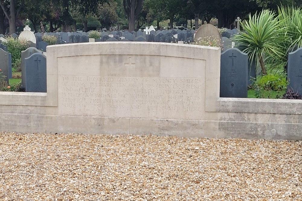 Memorial HMS Bulwark and HMS Princess Irene #2