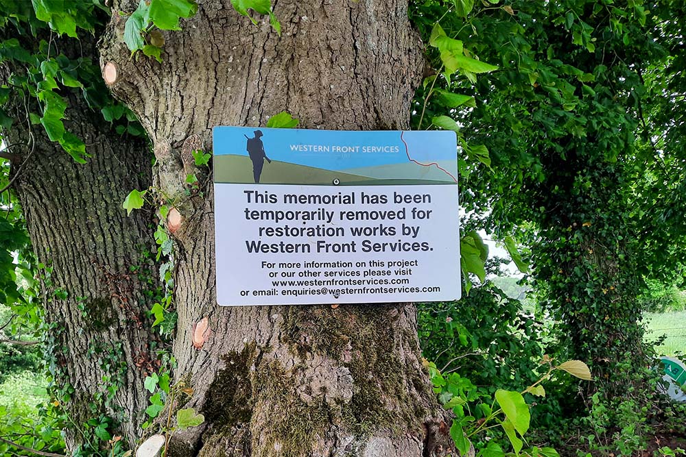 Memorial Captain Houston Stewart Hamilton Wallace