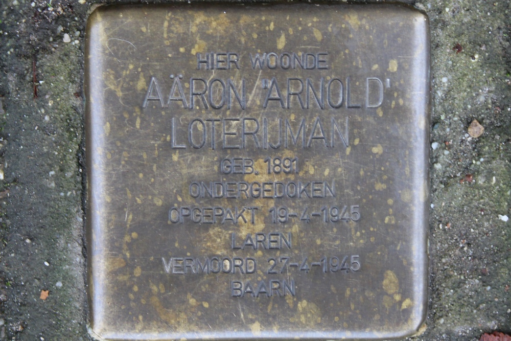 Stumbling Stone Keizersgracht 718