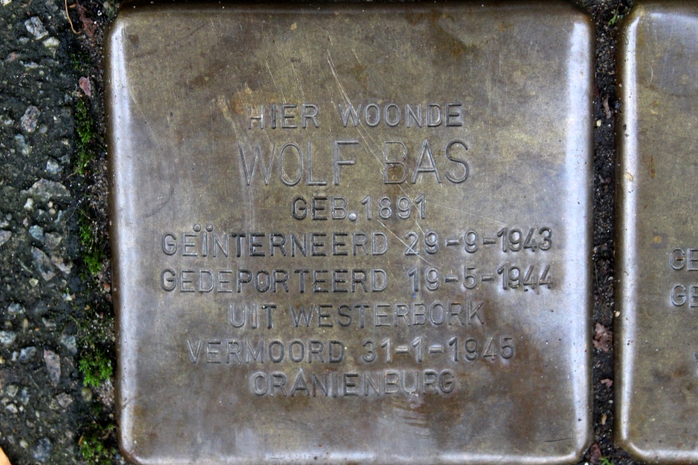 Stumbling Stones Den Texstraat 46 #2