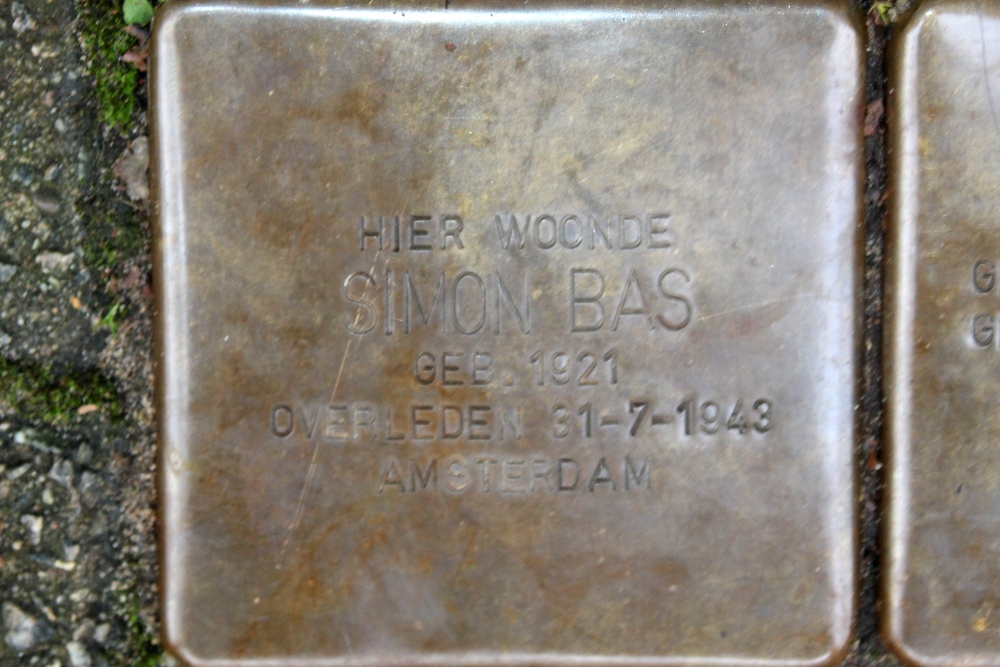 Stumbling Stones Den Texstraat 46 #4