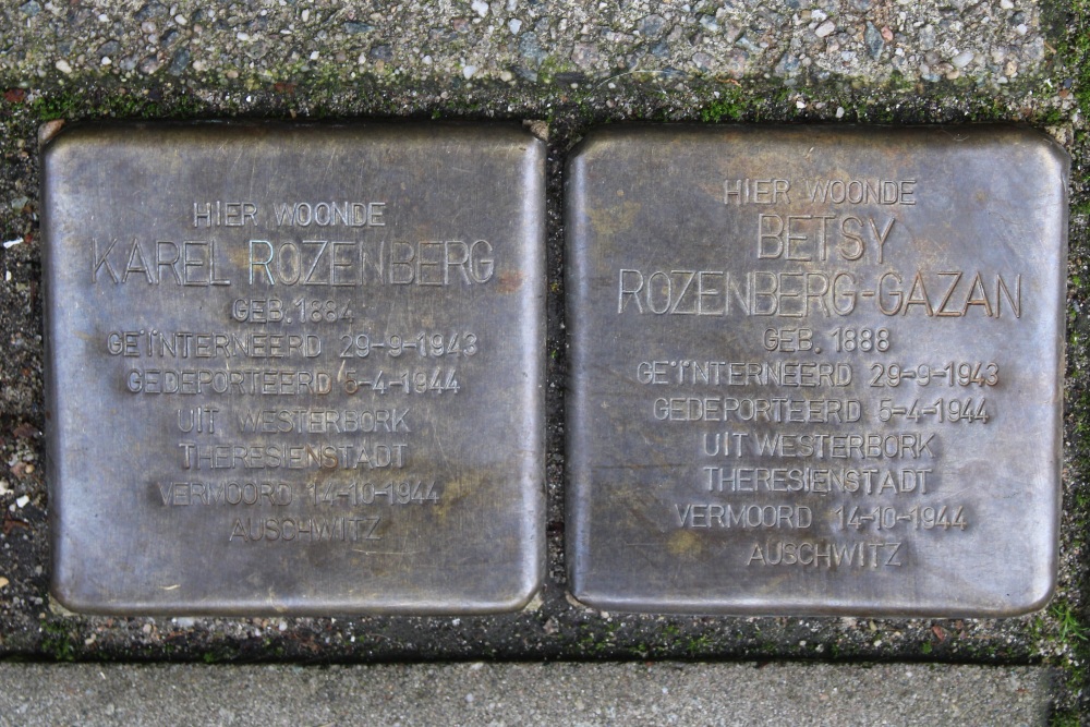 Stolpersteine Den Texstraat 17
