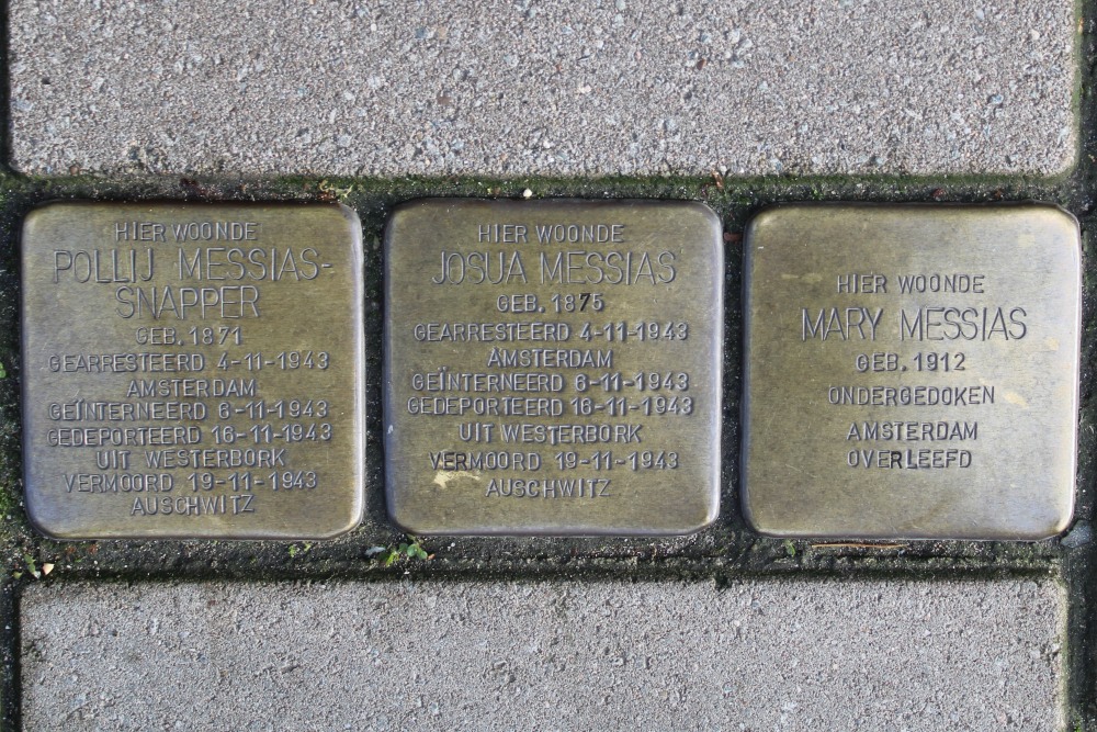 Stolpersteine Weteringschans 121