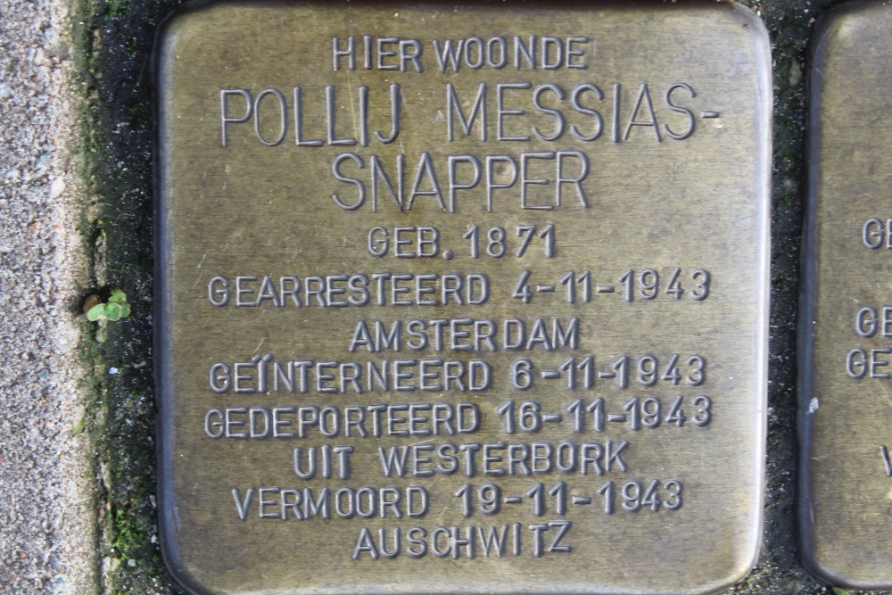 Stolpersteine Weteringschans 121 #2