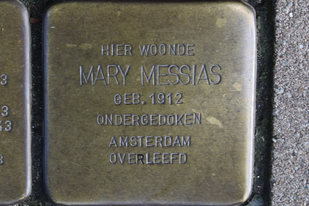 Stolpersteine Weteringschans 121 #4