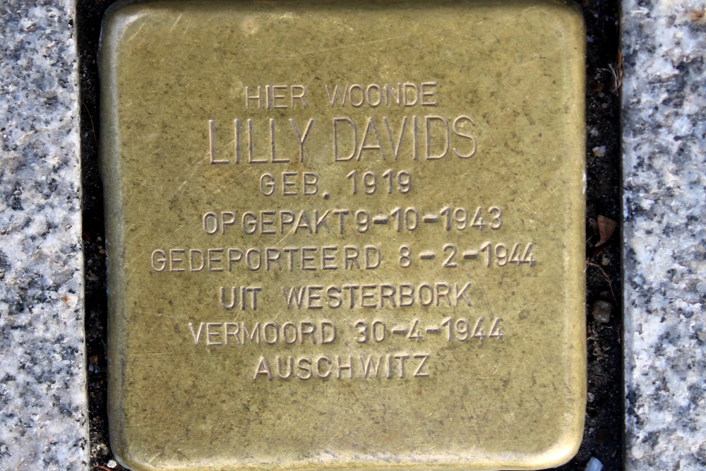 Stumbling Stone Marnixstraat 417