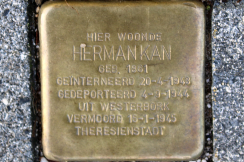 Stumbling Stone Van Baerlestraat 4