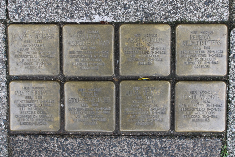 Stumbling Stones Albert Cuypstraat 101