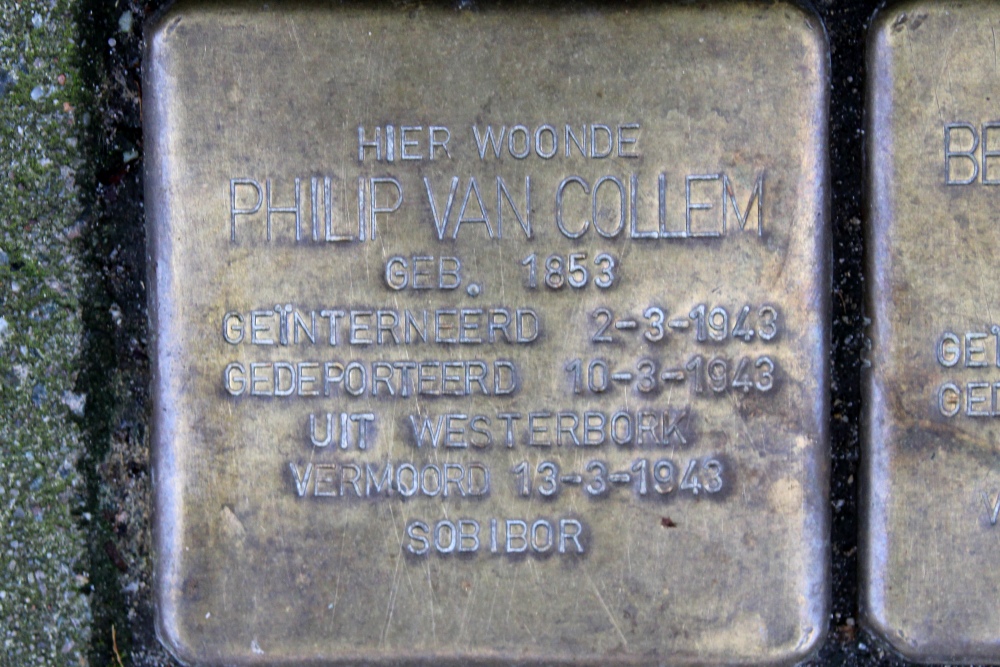 Stumbling Stones Govert Flinckstraat 362 #3