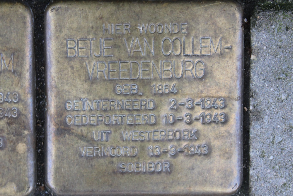 Stumbling Stones Govert Flinckstraat 362 #4