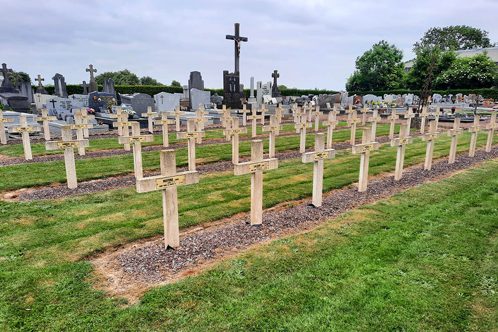 Franse Oorlogsgraven Hébuterne
