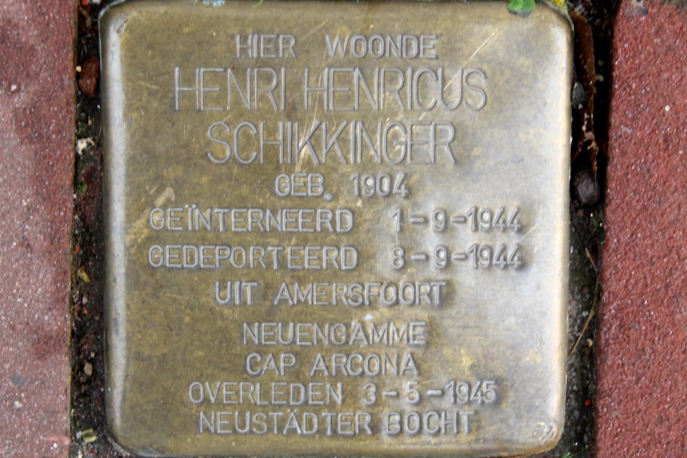 Stolperstein Kerkstraat 171