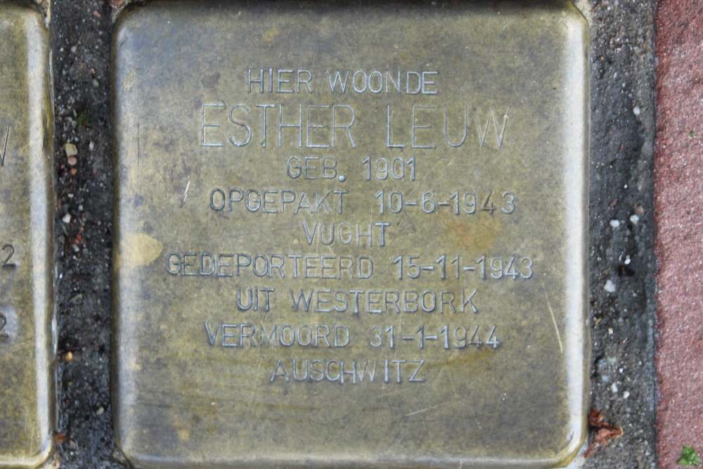 Stolpersteine Kerkstraat 459 #4