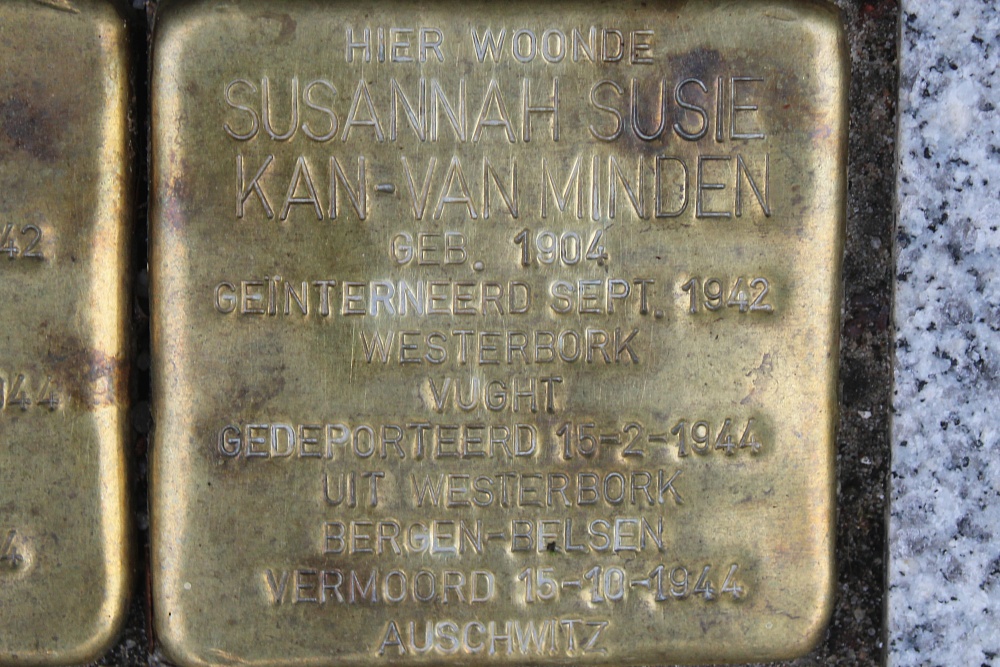 Stolpersteine Den Texstraat 47 #3