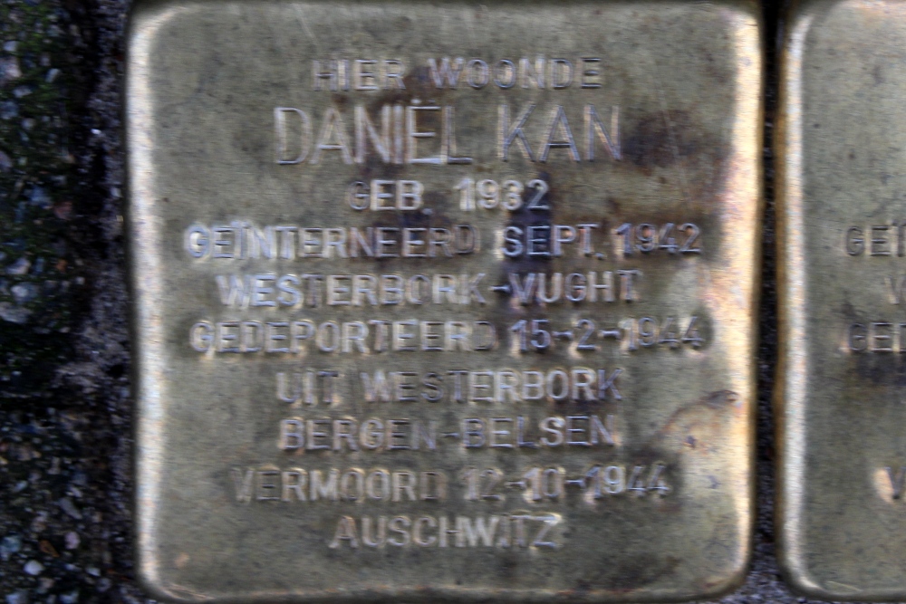 Stolpersteine Den Texstraat 47 #4
