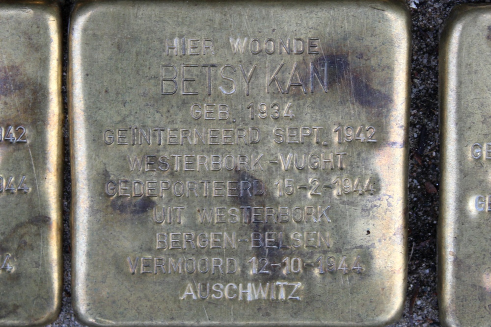 Stolpersteine Den Texstraat 47 #5