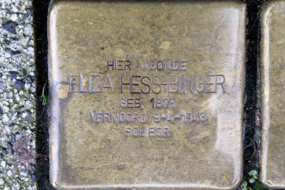 Stumbling Stone Albert Cuypstraat 274 #1