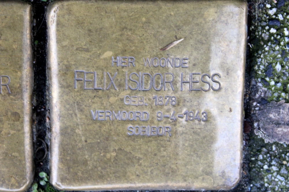 Stumbling Stone Albert Cuypstraat 274 #2