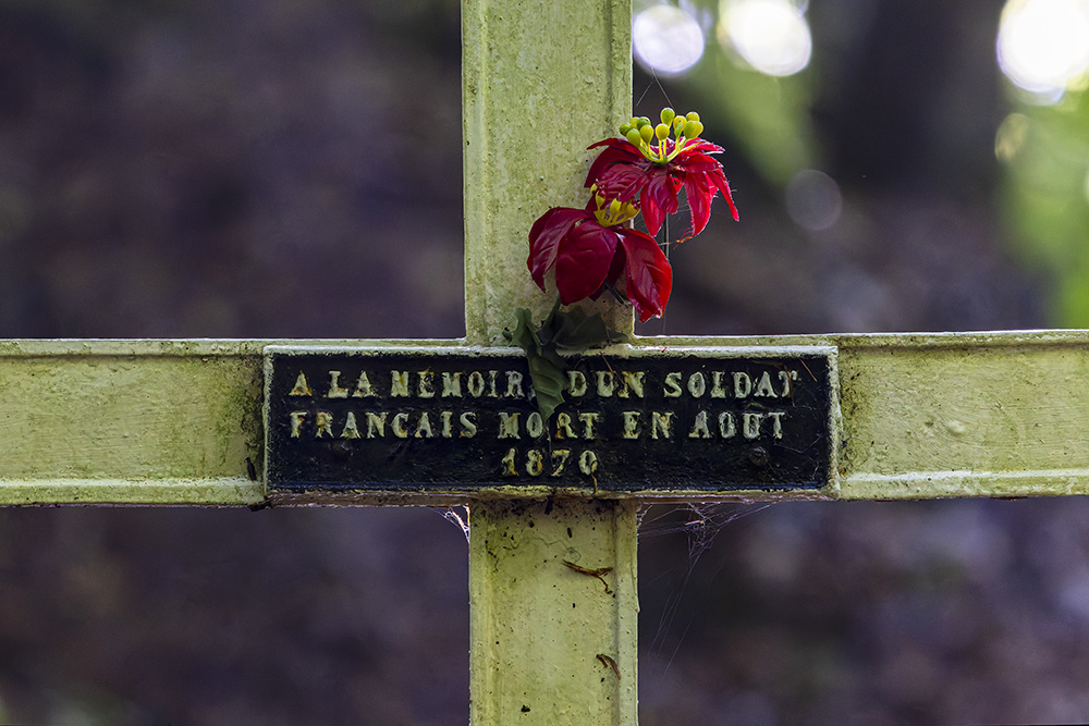 Grave French Soldier August 1870 #3