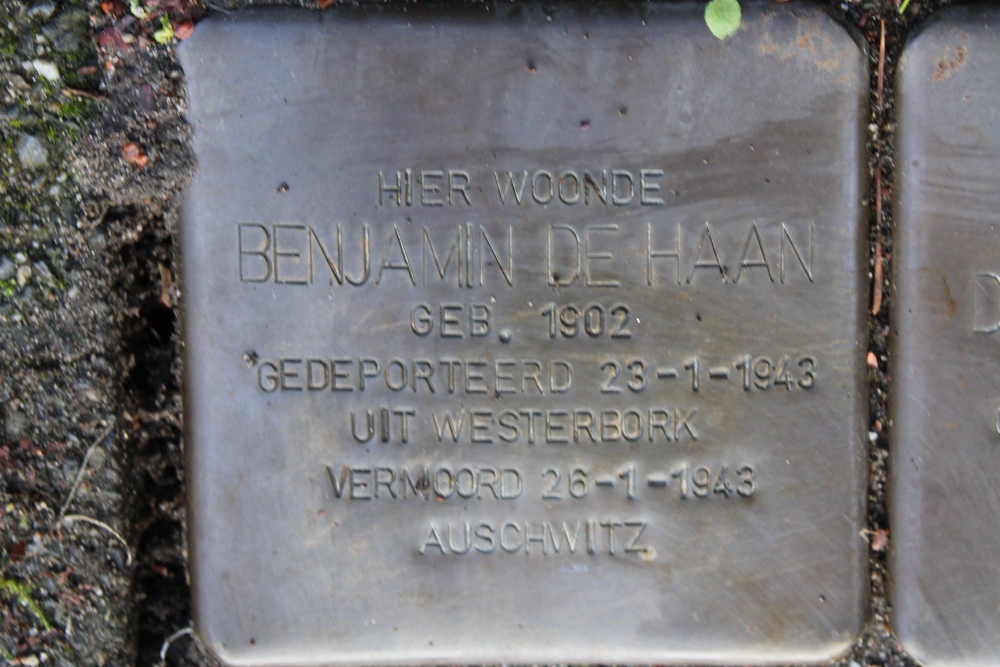 Stumbling Stones Johannes Geradtsweg 120 #2