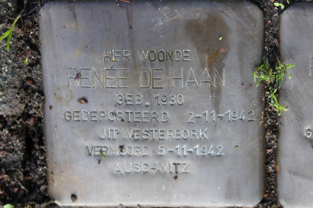 Stumbling Stones Johannes Geradtsweg 120 #4