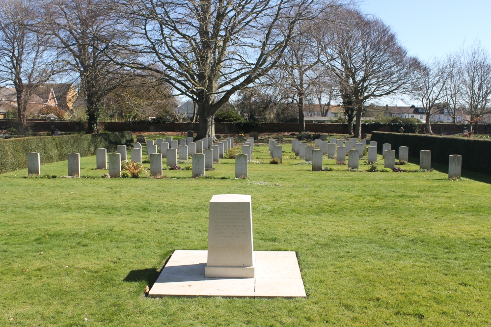 Commonwealth War Graves WW1 Plot  Ramsgate and St Lawrence Cemetery #1