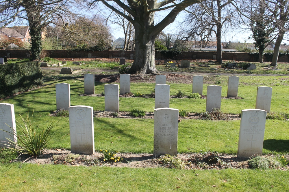 Commonwealth War Graves WW1 Plot  Ramsgate and St Lawrence Cemetery #5