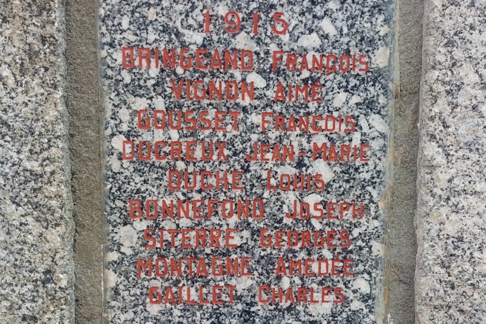 War Memorial Néronde #6