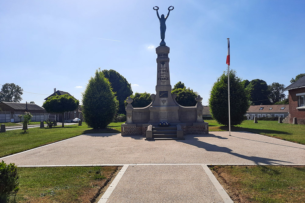 Oorlogsmonument Ytres