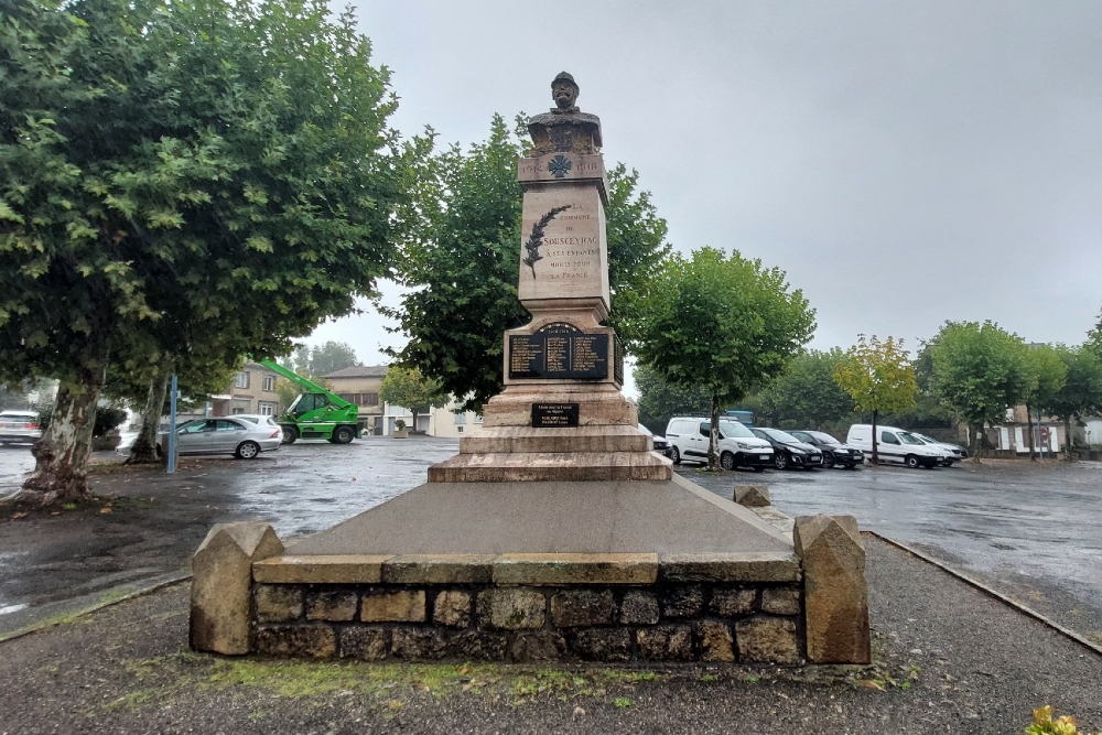 Oorlogsmonument Sousceyrac-en-Quercy 