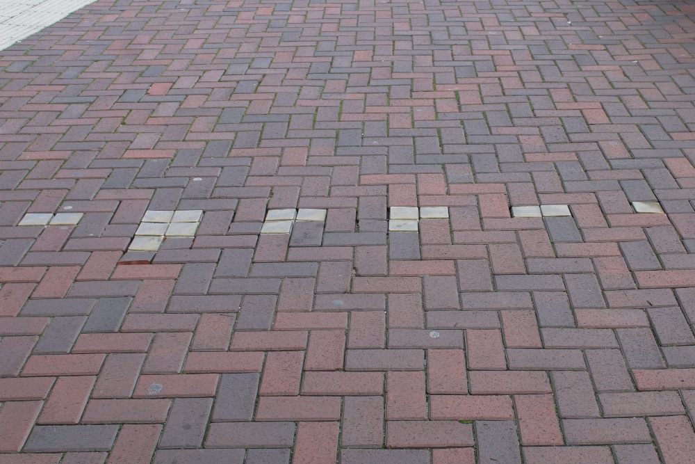 Stumbling Stones head of the of the Leeuwenstraat (former Achterom 44) #4