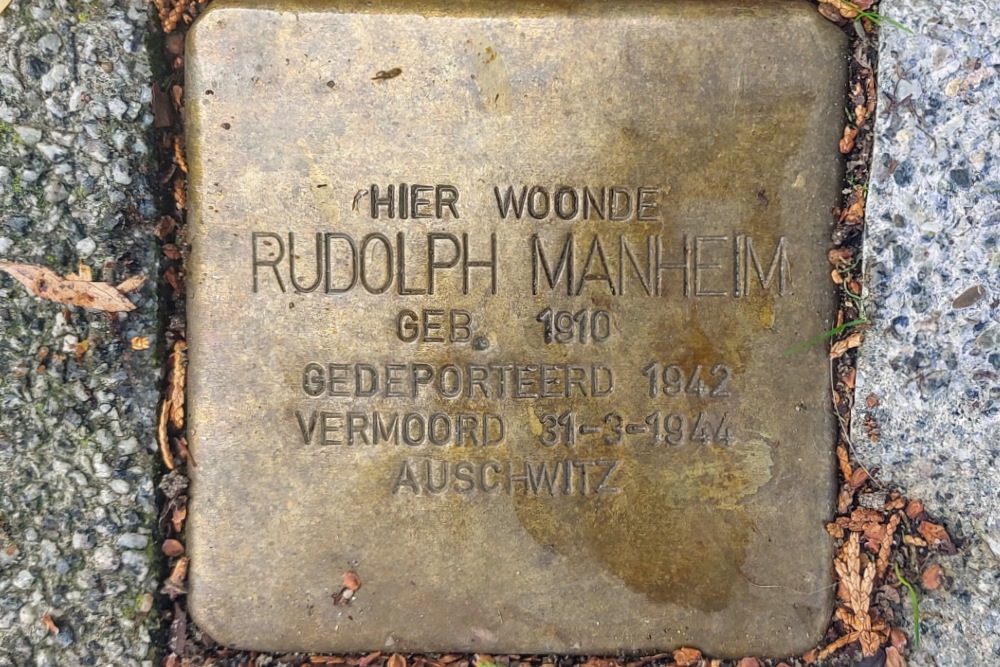 Stolperstein Kersten van den Bergelaan #2