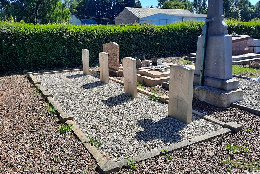 Oorlogsgraven van het Gemenebest Étricourt-Manancourt #1