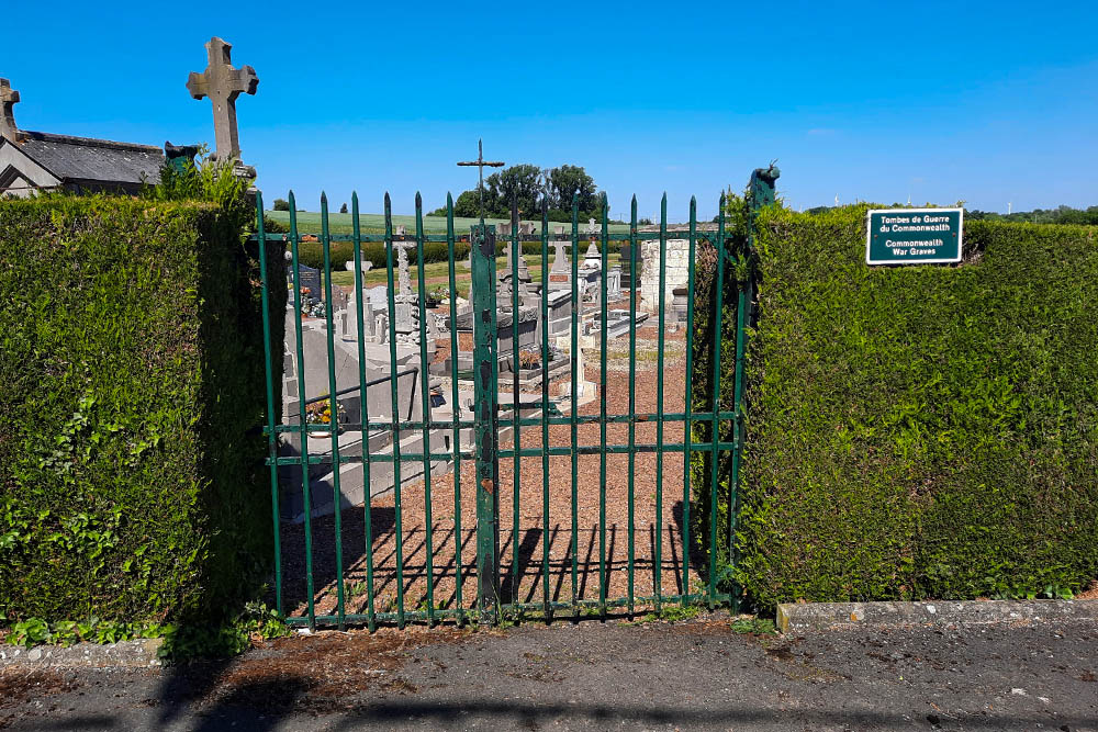 Oorlogsgraven van het Gemenebest Étricourt-Manancourt #6