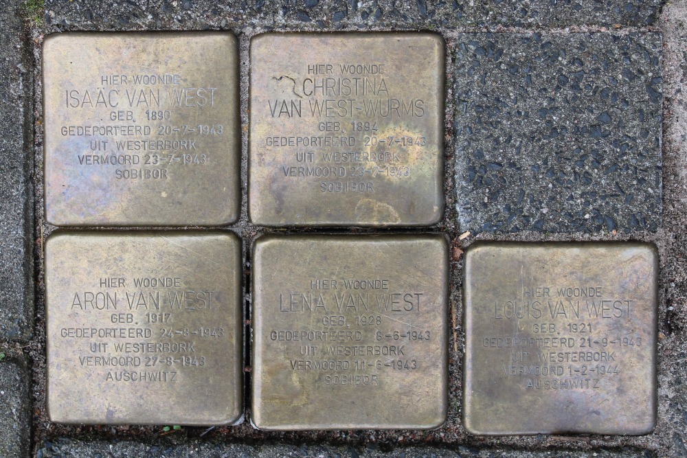 Stolpersteine Swammerdamstraat 72 #1
