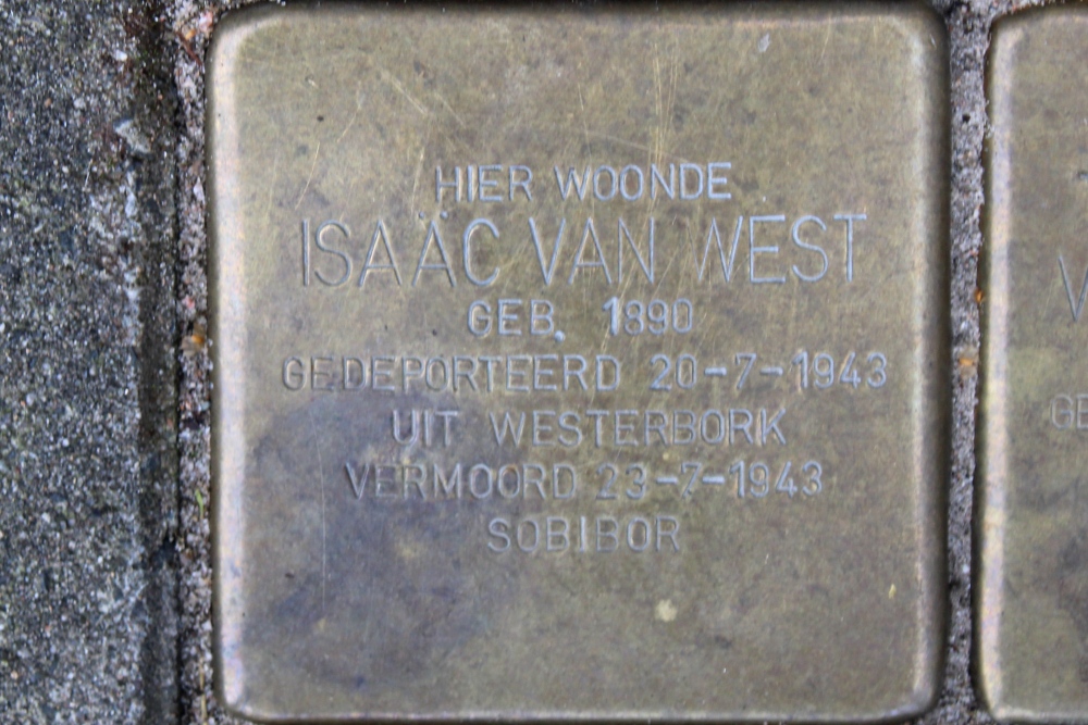 Stolpersteine Swammerdamstraat 72 #2