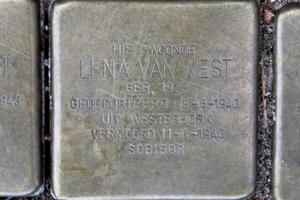 Stolpersteine Swammerdamstraat 72 #5