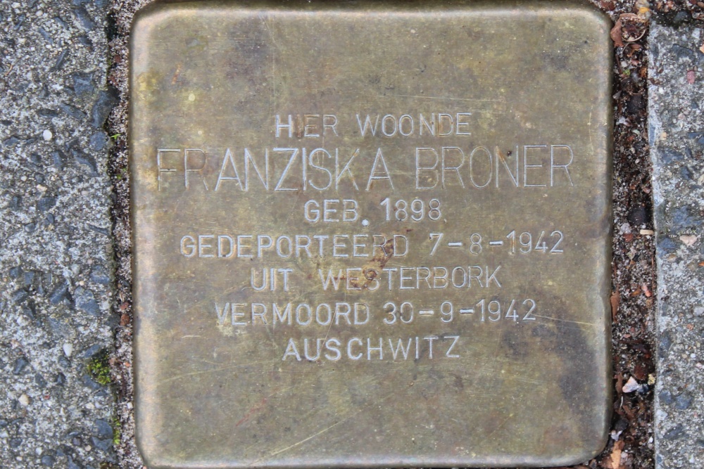 Stumbling Stone Swammerdamstraat 128 #1