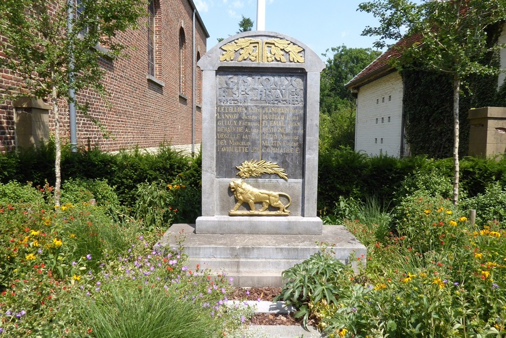 Oorlogsmonument Gistoux #2