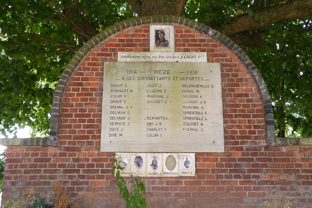 Oorlogsmonument Hèze  #2