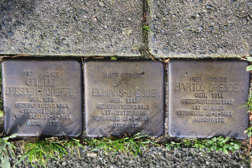 Stolpersteine Koningsstraat 10 #1
