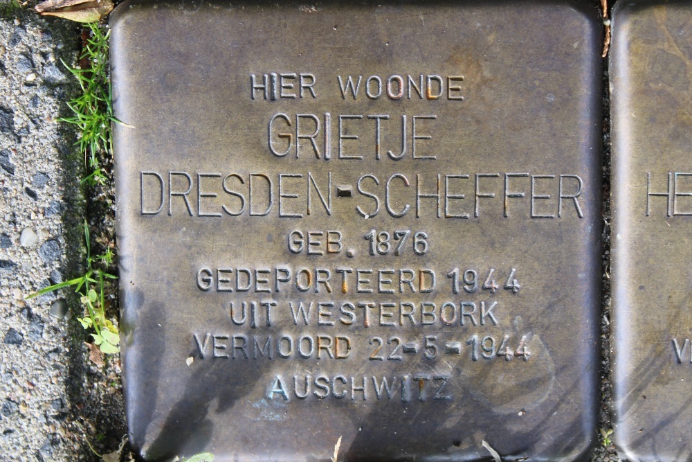 Stolpersteine Koningsstraat 10 #2