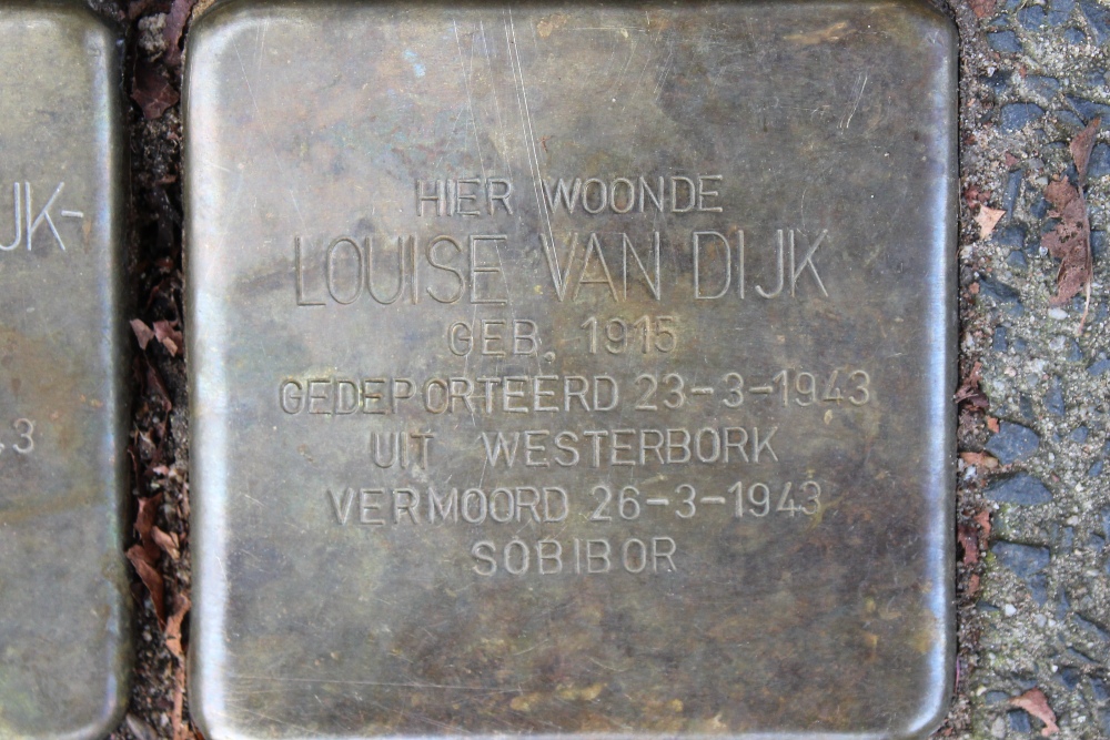 Stolpersteine Koningsstraat 10 #4