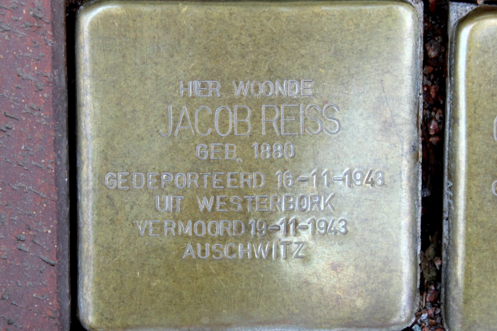 Stolpersteine Kerkstraat 44 #2