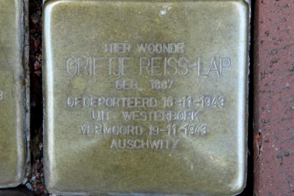 Stolpersteine Kerkstraat 44 #3
